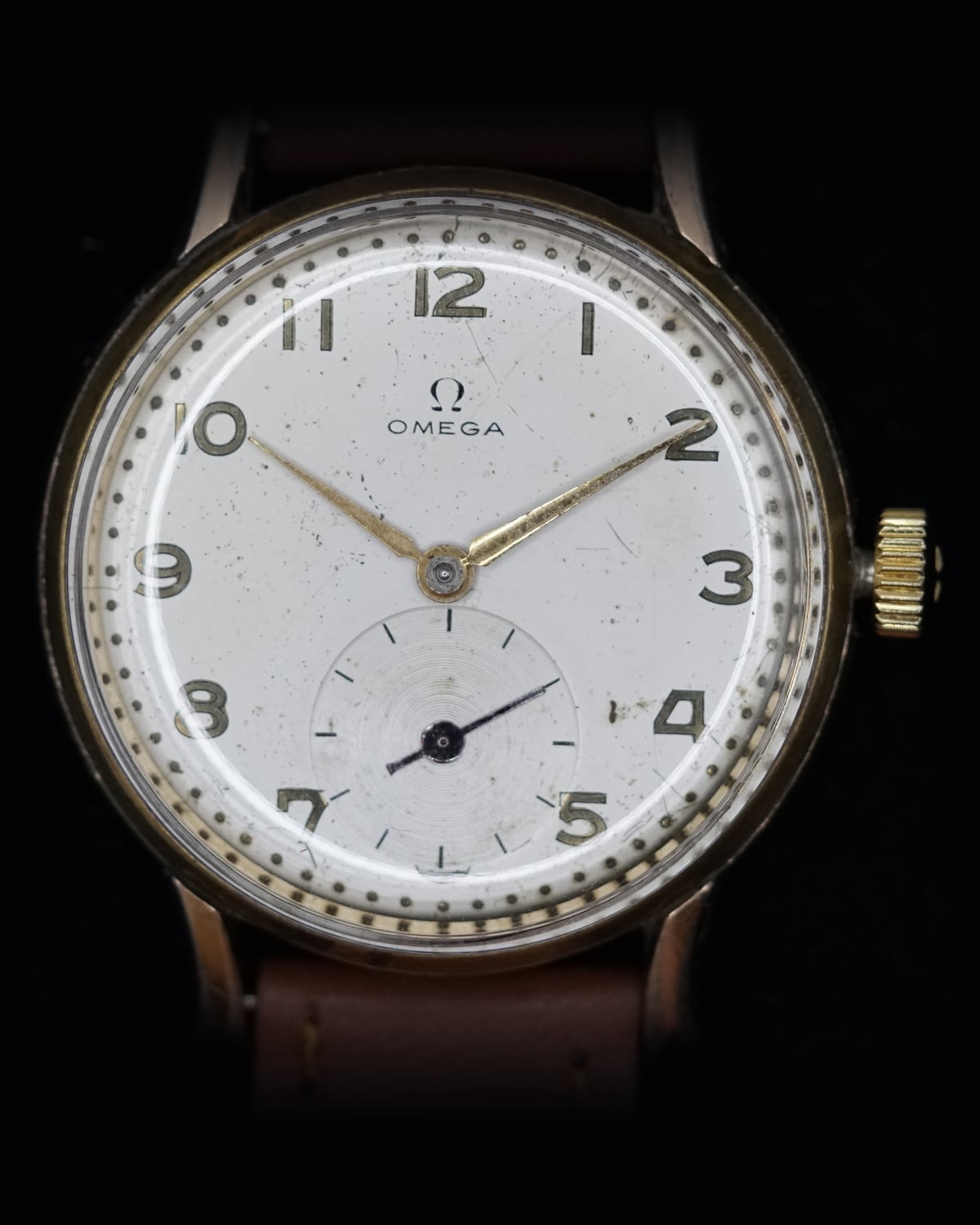 Omega Jumbo BK 2809, 1940s: front